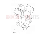 SUZUKI DR200 G (1986) 36 - HEADLAMP HOUSING