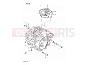 SUZUKI DR200 J (1988) 3 - CRANKCASE