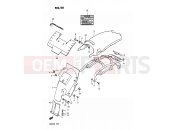 SUZUKI DR200 J (1988) 48 - REAR FENDER (E01,E02)