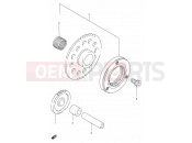 6 - STARTER CLUTCH - Suzuki DR200SE X (1999)