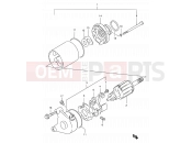 16 - STARTING MOTOR - Suzuki DR200SE X (1999)