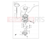9 - CARBURETOR - Suzuki DR200SE K2 (2002) (E03,E28,E33)