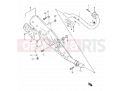 11 - MUFFLER - Suzuki DR200SE K2 (2002) (E03,E28,E33)