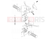 35 - HANDLE LEVER - Suzuki DR200SE K2 (2002) (E03,E28,E33)