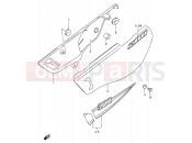 SUZUKI DR200SE K3 (2003) (E03,E28,E33) 32 - FRAME COVER