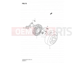 18 - MAGNETO - Suzuki DR200SE K6 (2006) (E03,E28,E33)