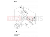 43 - FRONT CALIPER - Suzuki DR200SE K6 (2006) (E03,E28,E33)