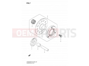 SUZUKI DR200SE K7 (2007) (E03,E28,E33) 7 - STARTER CLUTCH