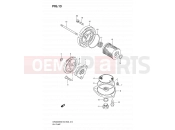 SUZUKI DR200SE K7 (2007) (E03,E28,E33) 13 - OIL PUMP