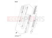 SUZUKI DR200SE K7 (2007) (E03,E28,E33) 40 - FRONT DAMPER