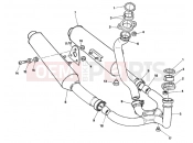 DUCATI 1991 907 I.E. EXHAUST SYSTEM » EXHAUST SYSTEM