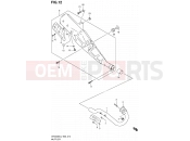 12 - MUFFLER - Suzuki DR200SE L2 (2012) (E06)