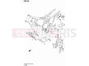 32 - FRAME (DR200SEL2 E24) - Suzuki DR200SE L2 (2012) (E06)