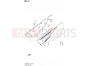 41 - FRAME COVER - Suzuki DR200SE L2 (2012) (E06)