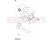 7 - STARTER CLUTCH - Suzuki DR200SE L2 (2012) (E24)