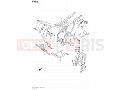 31 - FRAME (DR200SEL2 E06) - Suzuki DR200SE L2 (2012) (E24)