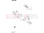 415A - FOOTREST - Suzuki DR200S L5 (2015) (E03,E28,E33)