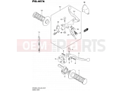 467A - HANDLE LEVER - Suzuki DR200S L5 (2015) (E03,E28,E33)