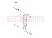 SUZUKI DR250S D (1983) 61 - SHOCK ABSORBER