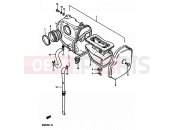 SUZUKI DR250S E (1984) 10 - AIR CLEANER