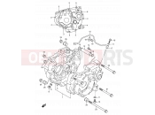 3 - CRANKCASE - Suzuki DR250S N (1992)