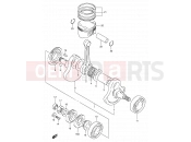 5 - CRANKSHAFT - Suzuki DR250S N (1992)