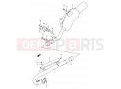 11 - MUFFLER - Suzuki DR250S N (1992)