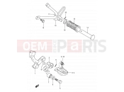 29 - FOOTREST - Suzuki DR250S N (1992)