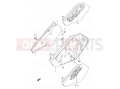 33A - FRAME COVER (MODEL N/P/R) - Suzuki DR250S N (1992)