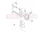 SUZUKI DR350 L (1990) (E03,E28,E33) 39 - FRONT CALIPER (MODEL L/M)