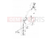 SUZUKI DR350 L (1990) (E03,E28,E33) 47 - REAR MASTER CYLINDER