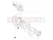 6 - CRANK BALANCER - Suzuki DR350 M (1991) (E01)