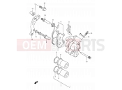 41 - FRONT CALIPER (MODEL L/M) - Suzuki DR350 M (1991) (E01)