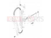 SUZUKI DR350 P (1993) (E03,E28,E33) 8 - CAM CHAIN