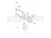 SUZUKI DR350S M (1991) (E02) 41 - FRONT CALIPER