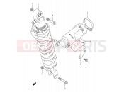 51 - REAR SHOCK ABSORBER - Suzuki DR350SE S (1995) (E02)