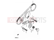 7 - BALANCER CHAIN - Suzuki DR600R G (1986)