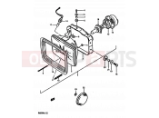 25 - HEADLAMP - Suzuki DR600R G (1986)