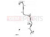 53 - FRONT BRAKE HOSE - Suzuki DR600R G (1986)