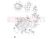 4 - CRANKCASE COVER - Suzuki DR650SE K2 (2002) (E03,E28,E33)