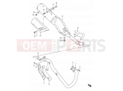 12 - MUFFLER - Suzuki DR650SE K2 (2002) (E03,E28,E33)