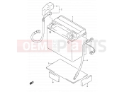 21 - BATTERY - Suzuki DR650SE K2 (2002) (E03,E28,E33)