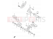 31 - FOOTREST - Suzuki DR650SE K2 (2002) (E03,E28,E33)