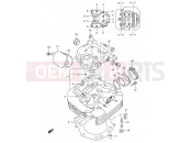 SUZUKI DR650SE K5 (2005) (E24) 1A - CYLINDER HEAD
