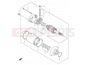 SUZUKI DR650SE K5 (2005) (E24) 20 - STARTING MOTOR
