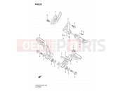 SUZUKI DR650SE K9 (2009) (E24) 32 - FOOTREST