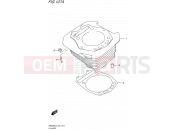 107A - CYLINDER - Suzuki DR650SE L5 (2015) (E24)