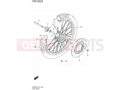 530A - FRONT WHEEL - Suzuki DR650SE L5 (2015) (E24)