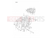 SUZUKI DS80 H (1987) (E24) 2 - CRANKCASE