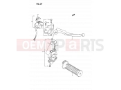 SUZUKI DS80 H (1987) (E24) 27 - RIGHT HANDLE SWITCH